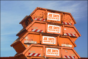 Scrap Metal Skips and Scrap Metal Collection Ludlow